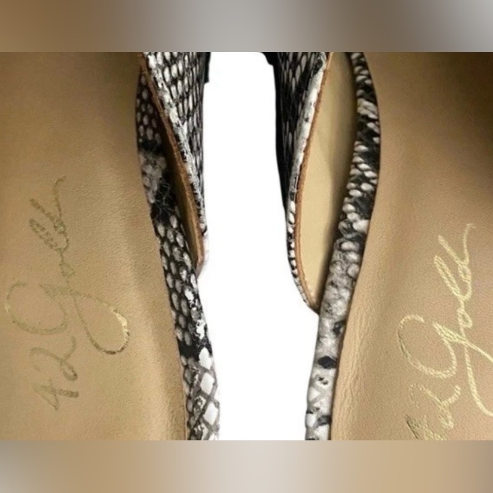 Snakeskin high heel mules - Picture 3 of 3